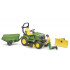 Tracteur tondeuse John Deere bworld - Bruder