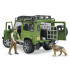 Land Rover Defender avec garde forestier - Bruder