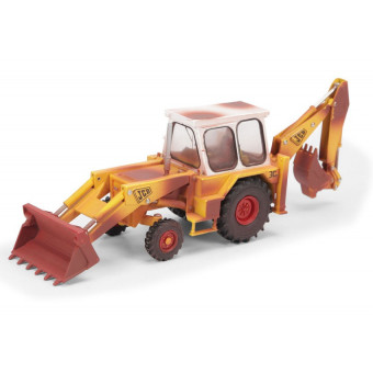 Tractopelle JCB 3C Mark III "effet vieilli" - Britains