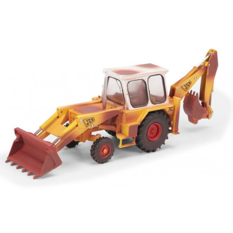 Tractopelle JCB 3C Mark III "effet vieilli" - Britains