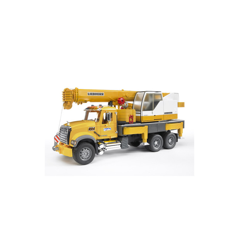 Camion-grue Liebherr en jouet 1/87