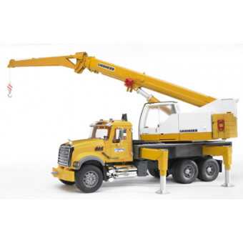 Camion-grue-Mack-Granite-Liebherr