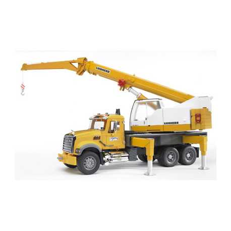 Camion-grue-Mack-Granite-Liebherr
