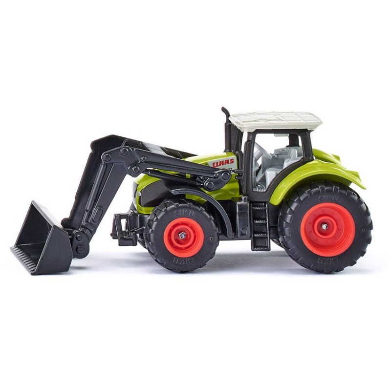 Tracteur CLAAS AXION avec fourche NOREV