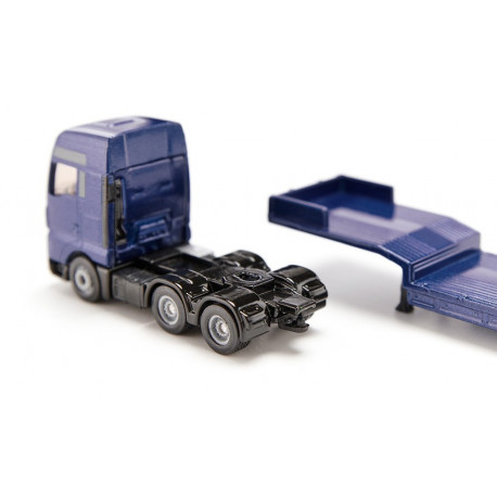 Camion MAN surbaissé avec chargeuse JCB - Siku