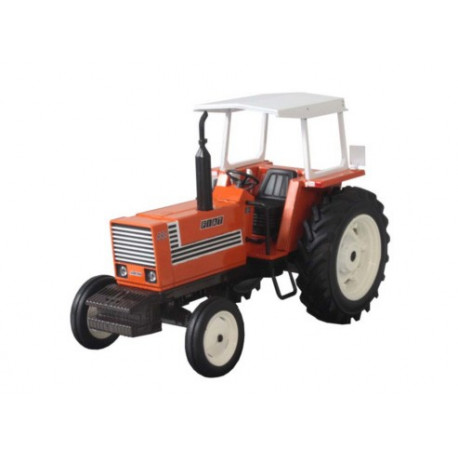 Tracteur Fiat 880 cabine blanche
