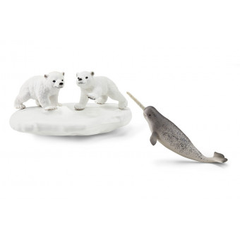 Glissade en folie des ours polaires - Schleich