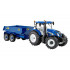 Tracteur NH T6.175 avec remorque TP - Britains