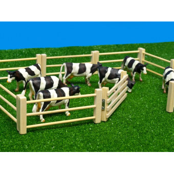 Clôture en bois 1/32 (6 barrières) - Kids Globe