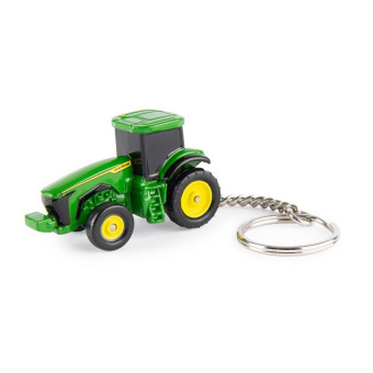 Porte-clés tracteur John Deere noir