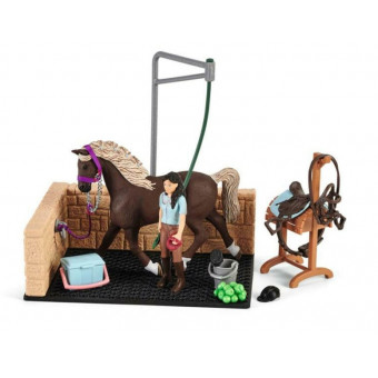 Box de lavage pour chevaux - Schleich - 42438