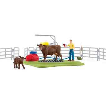 Station de lavage pour vaches - Schleich - 42529