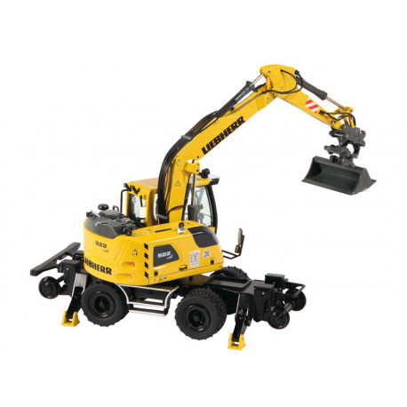 Pelle Liebherr A922 sur rail - NZG - 1011
