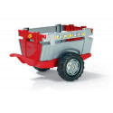 Remorque Farm Trailer rouge/argent - Rollytoys 122097