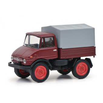 MB Unimog U406 rouge 1/87 - Schuco - 26609