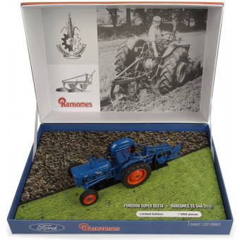 Coffret tracteur Fordson Super Dexta avec charrue - UH6377