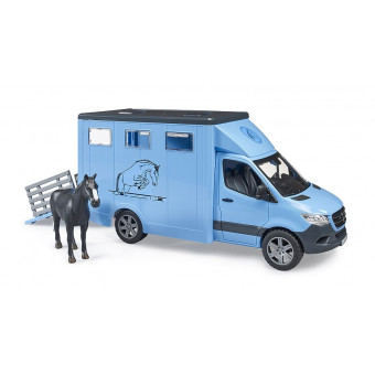 Camion Van MB Sprinter avec cheval - Bruder 02674