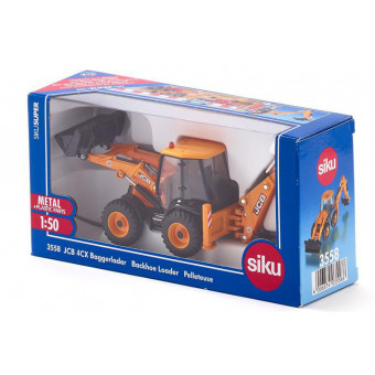Tractopelle JCB 4CX - Siku 3558