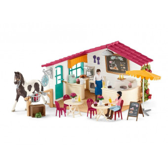 Café des cavaliers - Schleich 42592