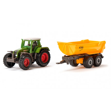 Tracteur Fendt 926 avec benne Krampe - Siku 1605
