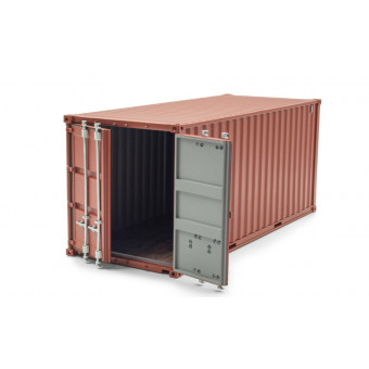 Container 20ft 20 pieds Terracotta 1/32 - Hollandoto 1259