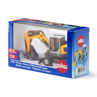 Pelle sur pneus Wacker Neuson EW65  - Siku 3560