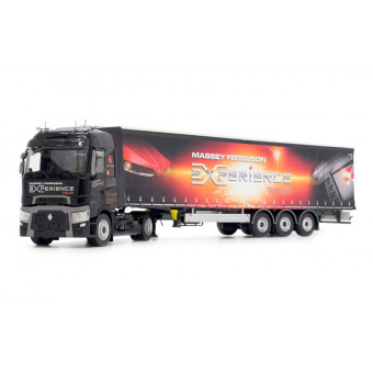 Renault série T avec remorque Massey Ferguson Experience Tour - Marge Models