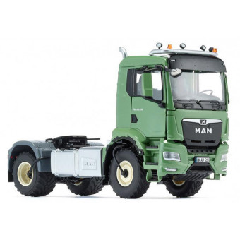 Tracteur MAN TGS 18.510 4x4 BL vert - Wiking 7650