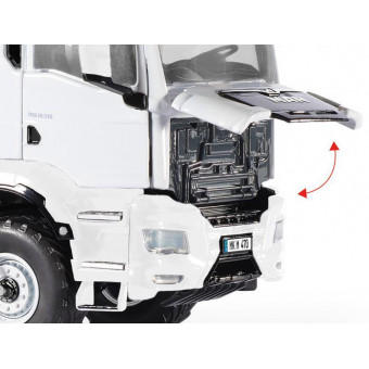 Tracteur MAN TGS 18.510 4x4 BL blanc - Wiking 7652