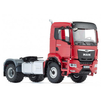 Tracteur MAN TGS 18.510 4x4 BL rouge - Wiking 7653