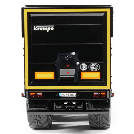 Semi-remorque Krampe SB II 30/1070 noire - Wiking 7659