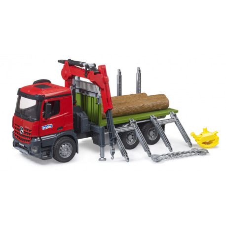 Camion transport de bois MB Arocs - Bruder 03669