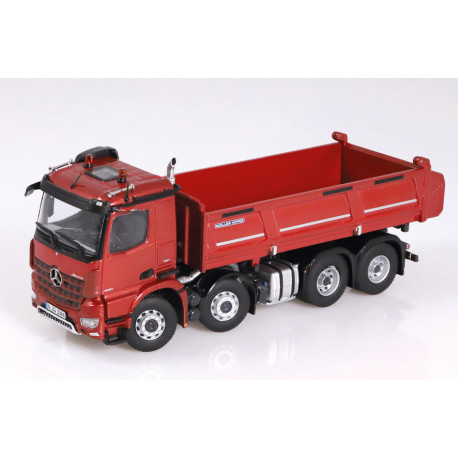 Camion benne MB Arocs 8x4 bleu - NZG 1066/20