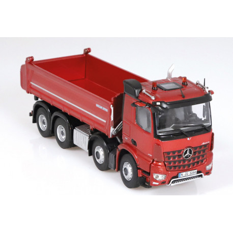 Camion benne MB Arocs 8x4 rouge - NZG 1066/10