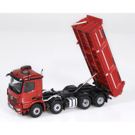 Camion benne MB Arocs 8x4 rouge - NZG 1066/10
