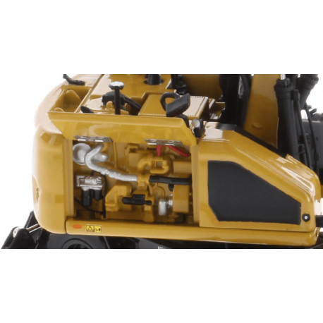 Pelle sur pneus Caterpillar M318 - Diecast Masters 85956