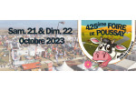 Foire de POUSSAY (88) : 21 et 22 octobre 2023